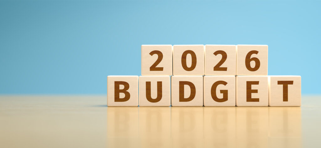 Preparing your budget for 2026